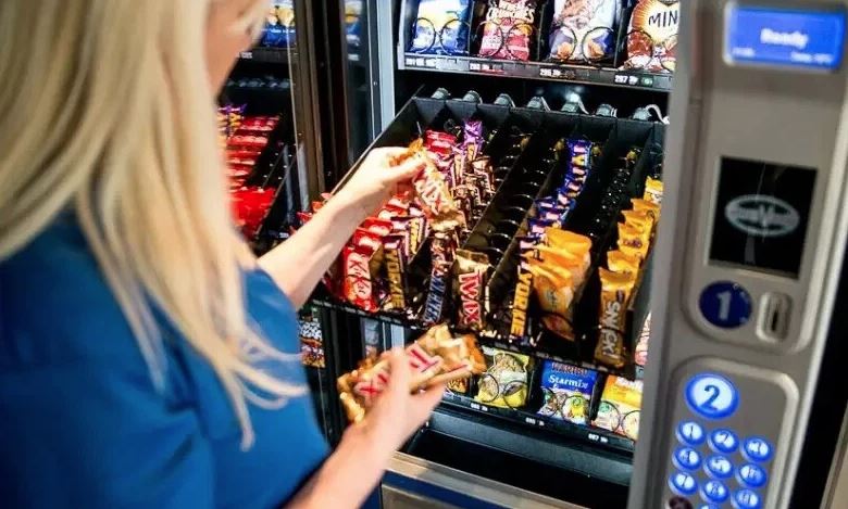 tap your card to a vending machine
