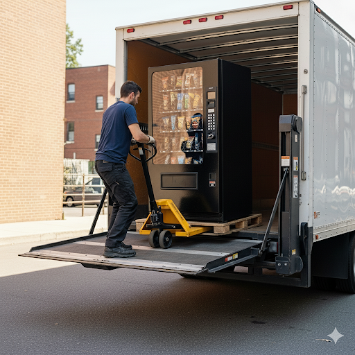 moving a vending machine