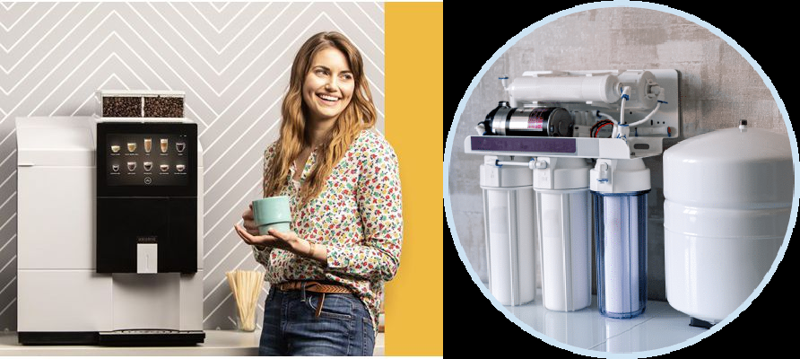 coffee and water filtration