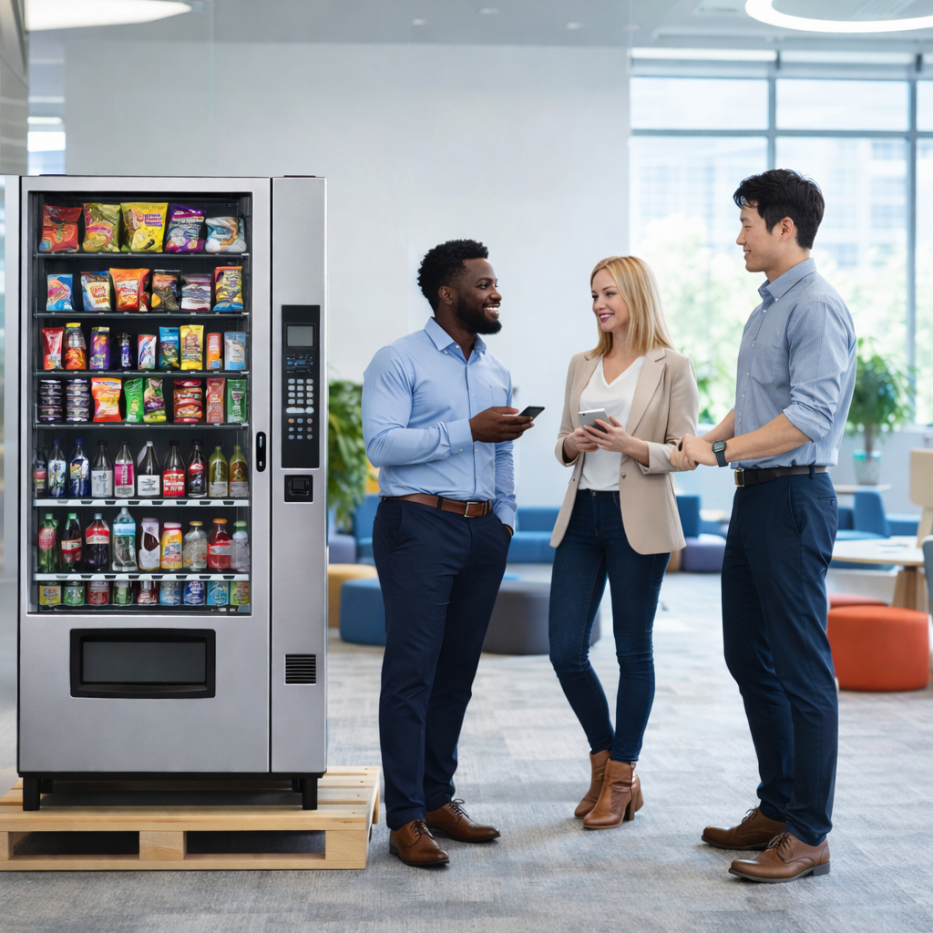 office vending service with vending machine