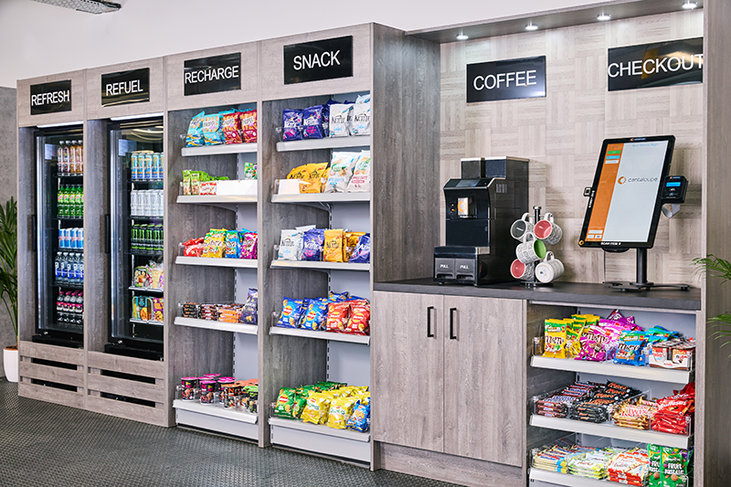 micro market self check out