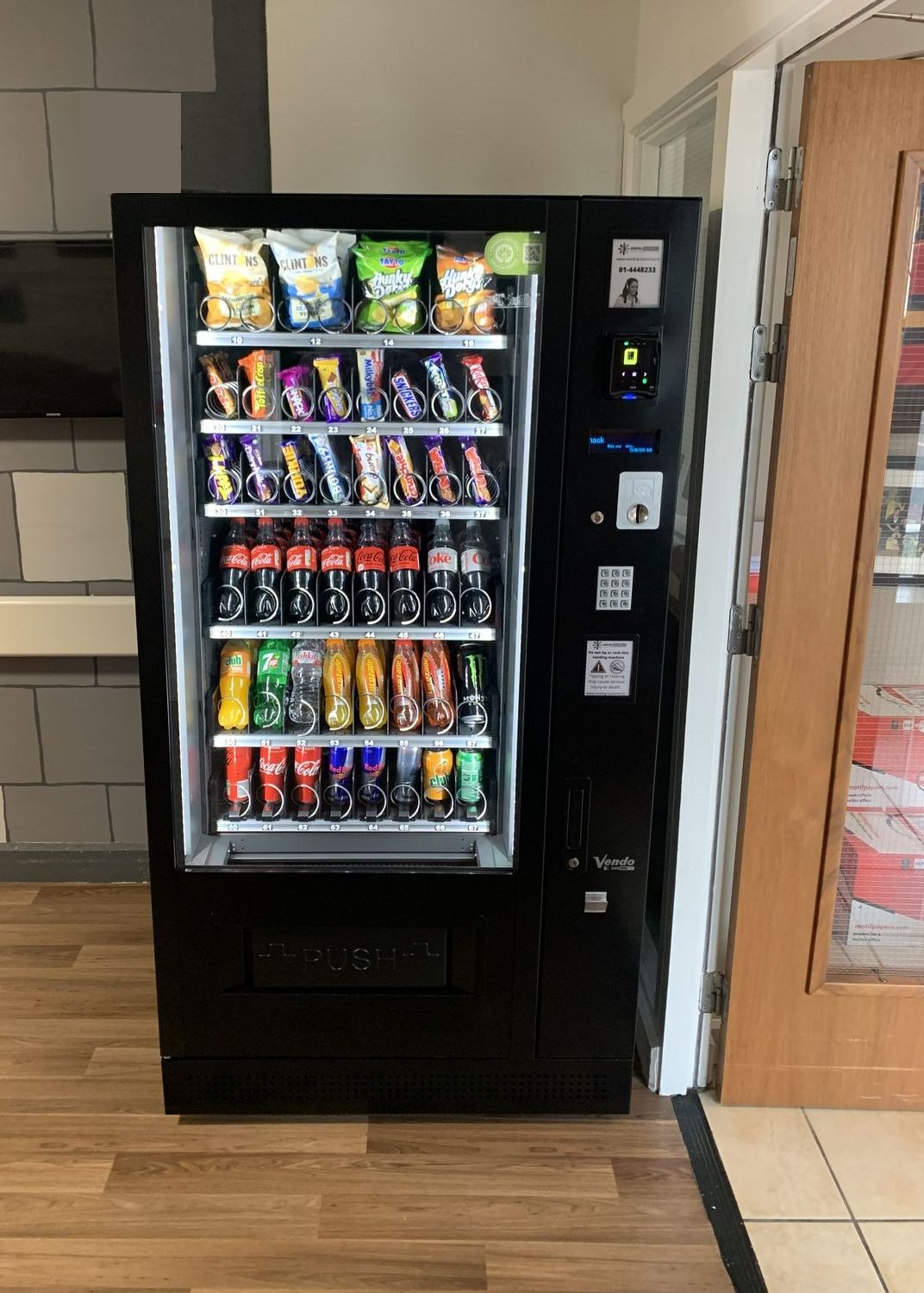 vending machine installation, north texas