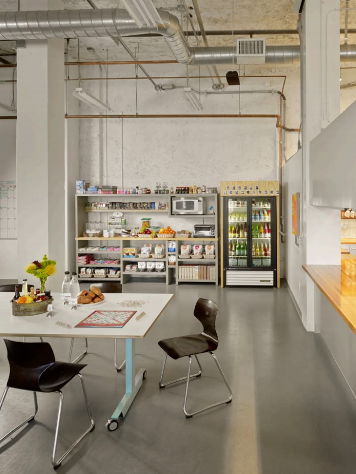 warehouse corporate breakroom