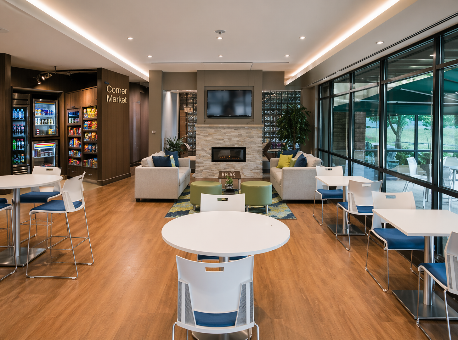 micromarket in a breakroom