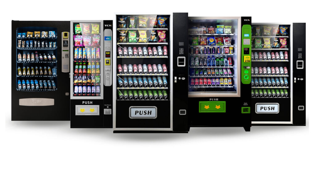 5 vending machines
