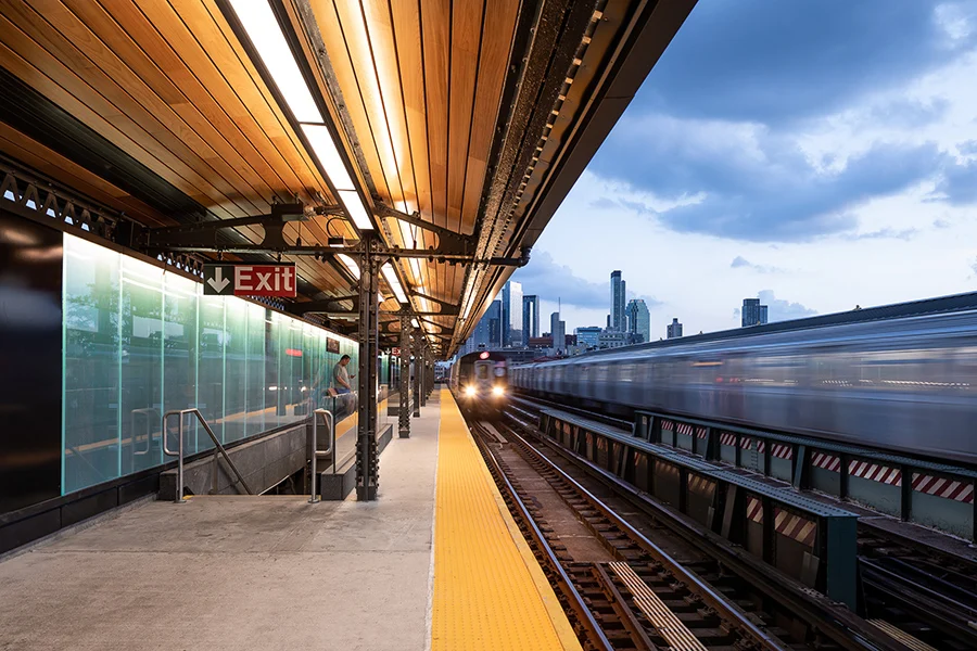 NYC Transit 36th Avenue Station