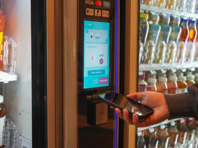 cashless vending checkout