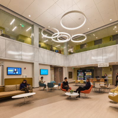 micro market Alliance TX workplace breakroom with coolers