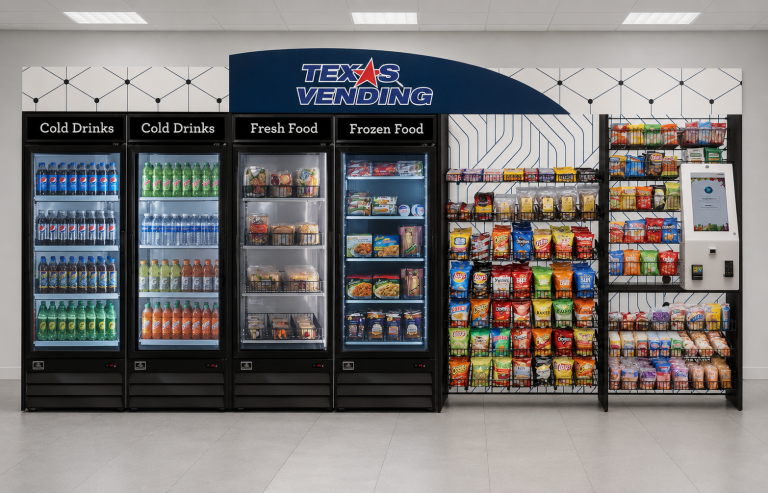 micro market for Alliance TX warehouse employees with cashless payment