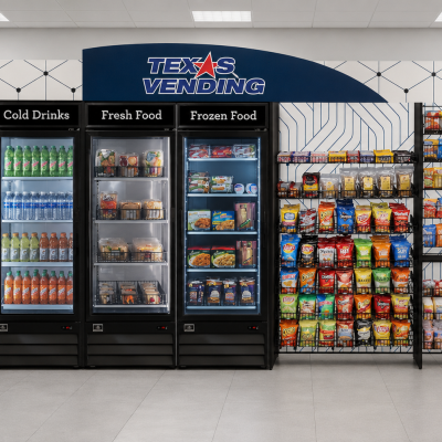 micro market for Alliance TX warehouse employees with cashless payment