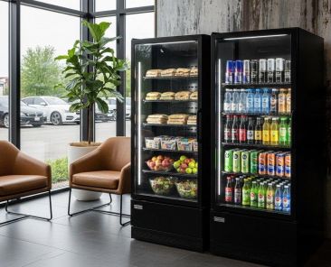 side by side smart cooler
