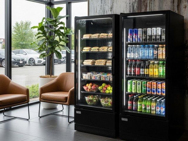 side by side smart cooler
