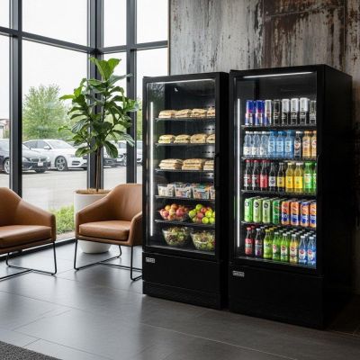 side by side smart cooler