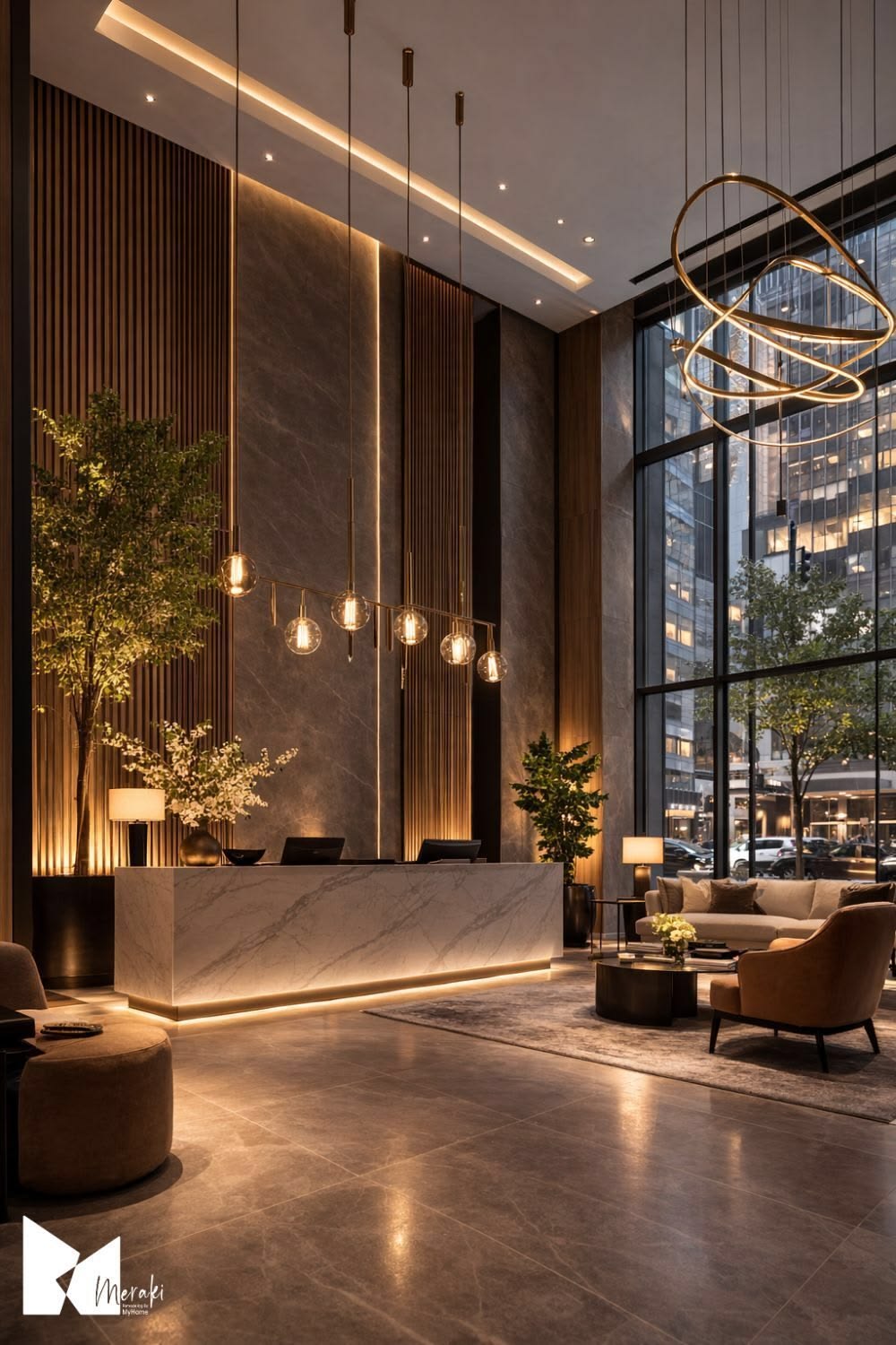 hotel lobby at nyc