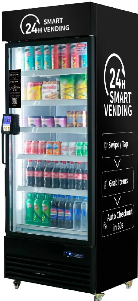 smart cooler by Texas Vending