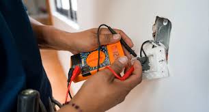 testing an electric outlet