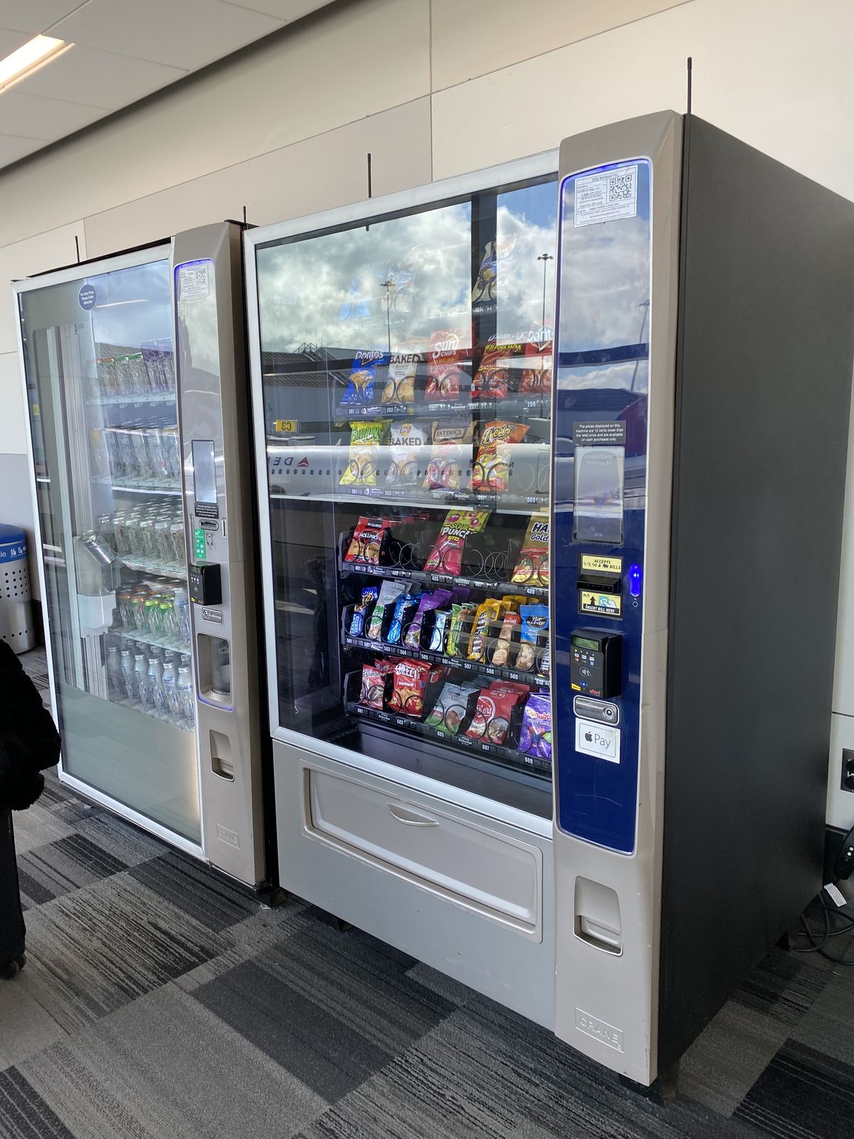 vending machine line up