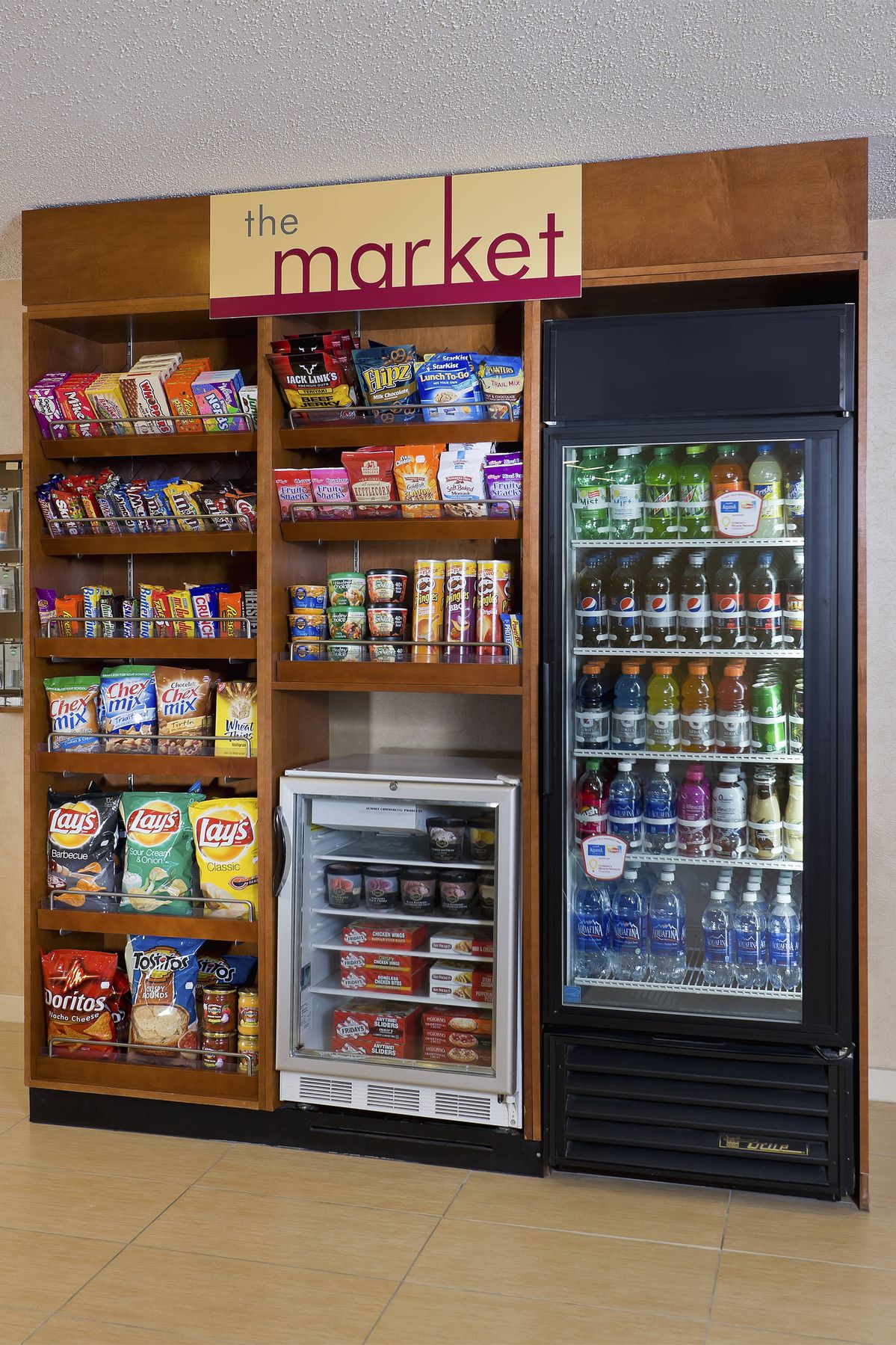 micro market at the lounge