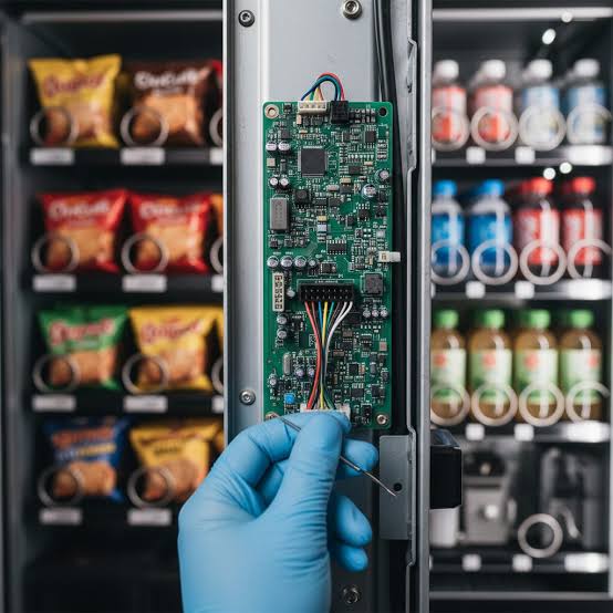 fixing a vending card reader