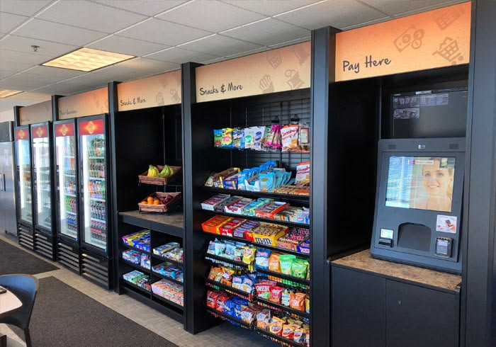 mini market at the pantry