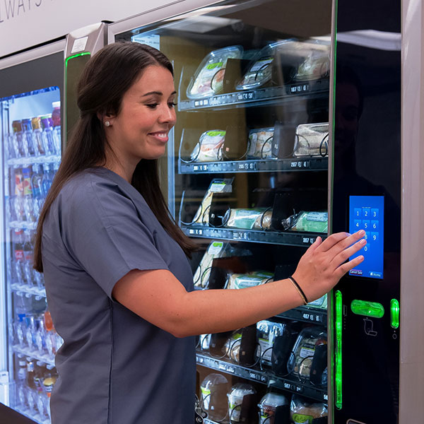 vending machine at the hospital Irving Texas