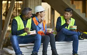 lunch break at the warehouse hot meals Texas Vending