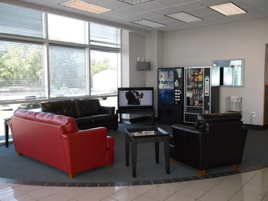 auto dealership breakroom