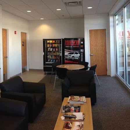 auto dealership breakroom