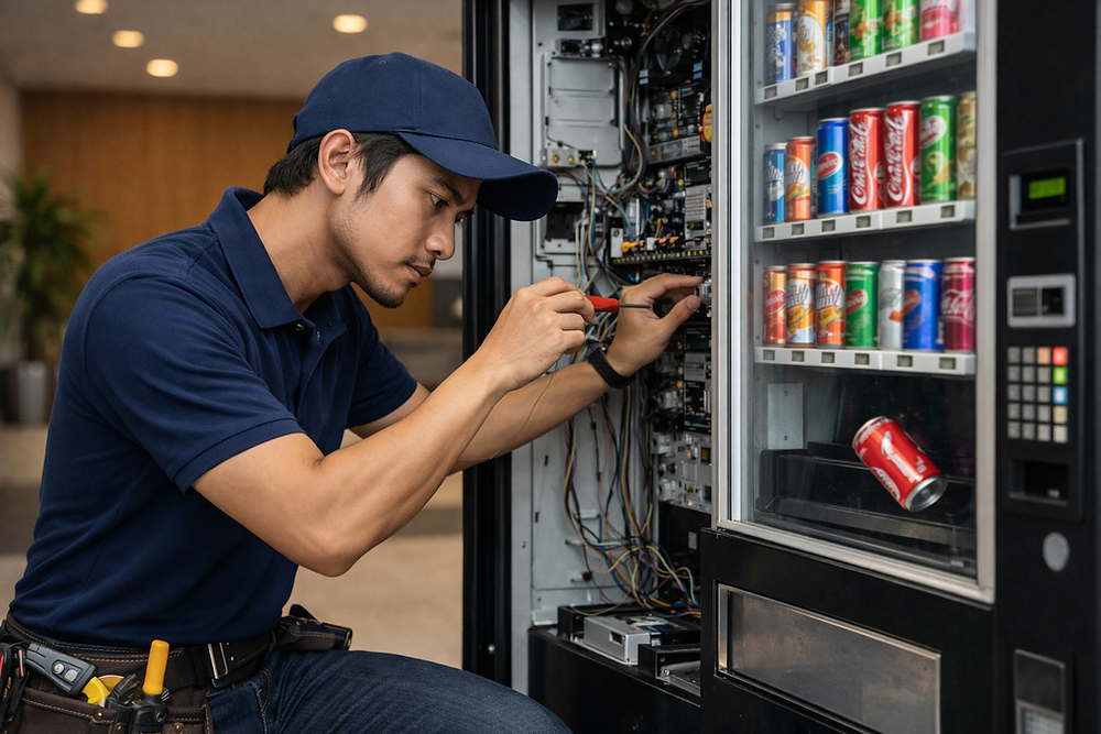 vending machine repair Rockwall texas