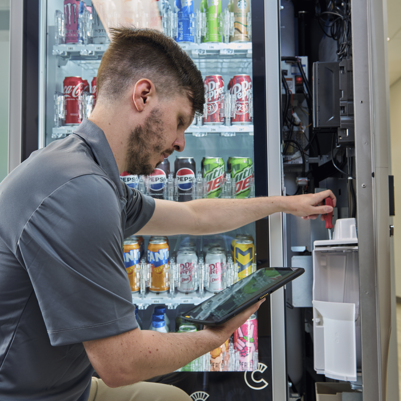 customer service, vending mover service