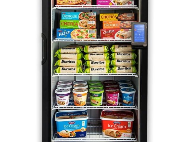 smart cooler fresh food hot meals, Dallas