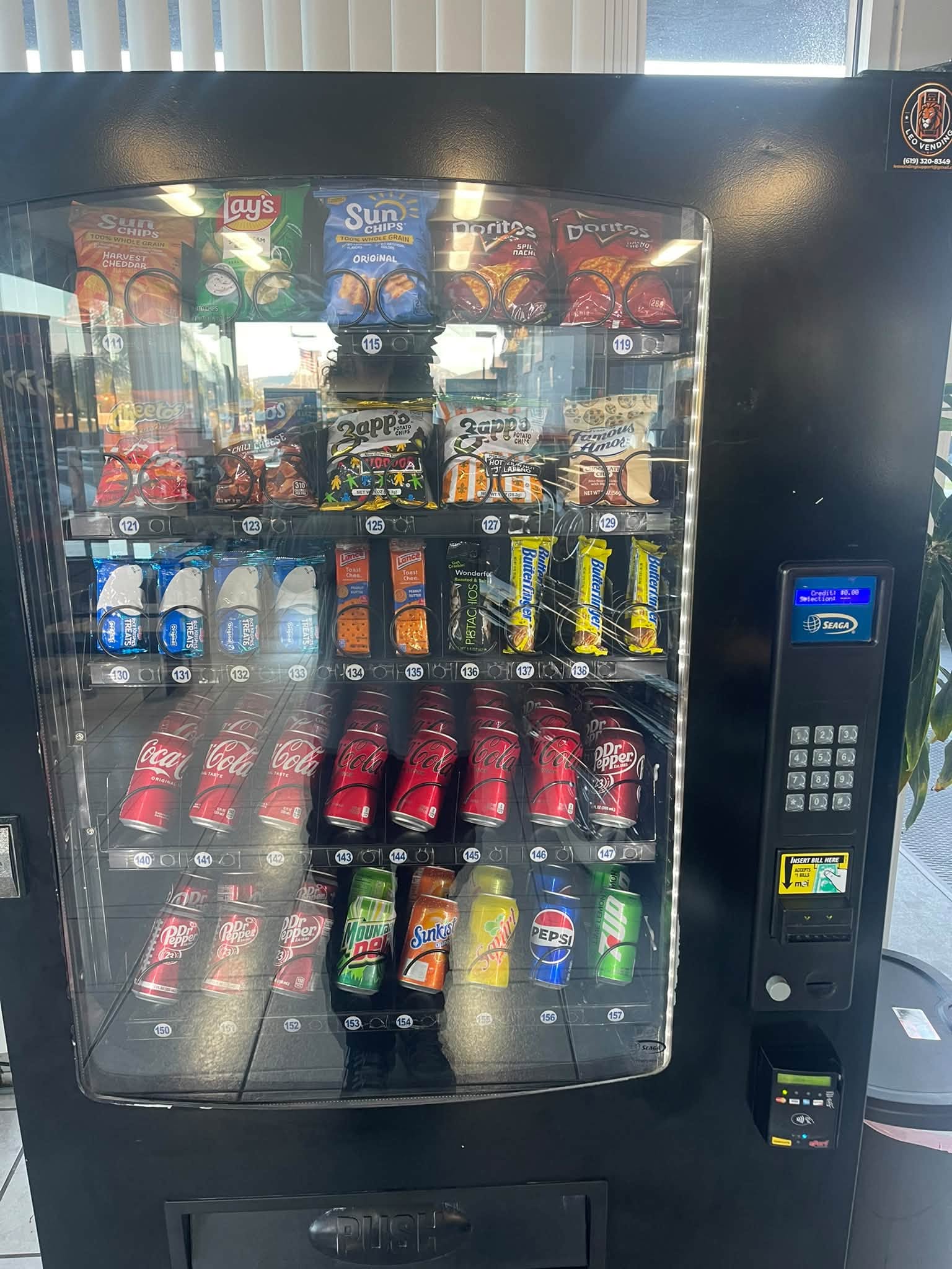 Vending machine for multi-site Dallas employers running several buildings on one account
