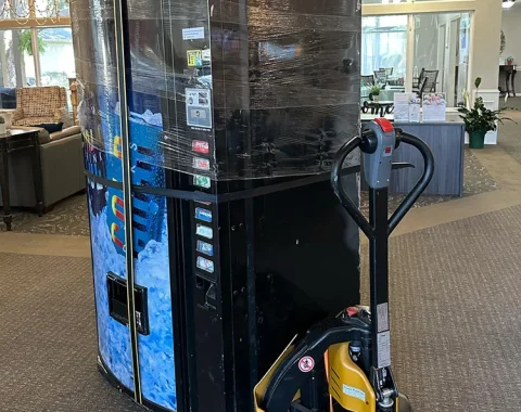 moving an office vending machine